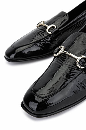 Alexander Hotto Kadın Hakiki Deri Siyah Klasik Ayakkabı 1045 68602 BN AYK SK25-26 NERO