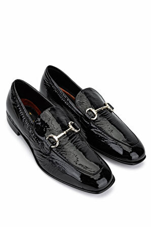 Alexander Hotto Kadın Hakiki Deri Siyah Klasik Ayakkabı 1045 68602 BN AYK SK25-26 NERO