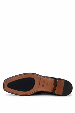 Alexander Hotto Kadın Hakiki Deri Kahverengi Klasik Ayakkabı 1045 68602 BN AYK SK25-26 T.MORO