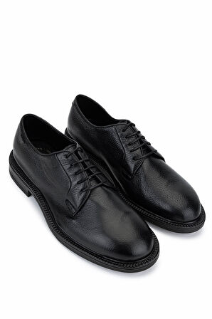 Alexander Hotto Erkek Hakiki Deri Siyah Klasik Ayakkabı 1045 68003 ERK AYK SK25-26 NERO
