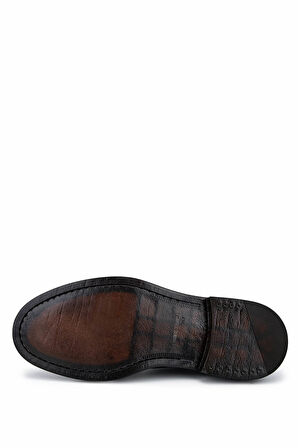 Alexander Hotto Erkek Hakiki Deri Siyah Klasik Ayakkabı 1045 68003 ERK AYK SK25-26 NERO