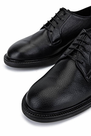 Alexander Hotto Erkek Hakiki Deri Siyah Klasik Ayakkabı 1045 68003 ERK AYK SK25-26 NERO