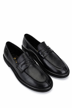 Alexander Hotto Kadın Hakiki Deri Siyah Klasik Ayakkabı 1045 68639G BN AYK SK25-26 NERO