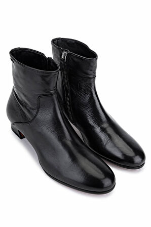 Alexander Hotto Kadın Hakiki Deri Siyah Bot 1045 68617 BN BOT SK25-26 NERO