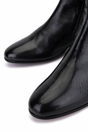 Alexander Hotto Kadın Hakiki Deri Siyah Bot 1045 68617 BN BOT SK25-26 NERO