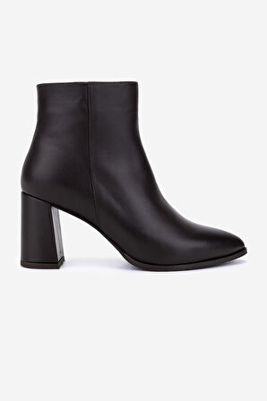 Valmenti Kadın Hakiki Deri Kahverengi Topuklu Bot 1074 2260 BN BOT SK25-26 KAHVE DERI