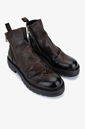 Valmenti Erkek Hakiki Deri Kahverengi Casual Bot 1158 3741 ERK BOT SK25-26 T.MORRO