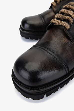 Valmenti Erkek Hakiki Deri Kahverengi Casual Ayakkabı 1158 529 ERK AYK SK25-26 T.MORO