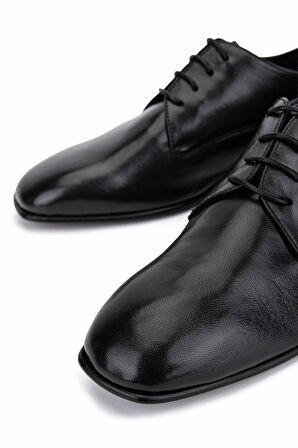 Alexander Hotto Kadın Hakiki Deri Siyah Klasik Ayakkabı 1045 68600 BYN AYK SK25-26 NERO