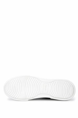 Mario Valentino Erkek Hakiki Deri Siyah Sneakers & Spor Ayakkabı 1040 92S3912 ERK AYK SK25-26 BLACK/GREY