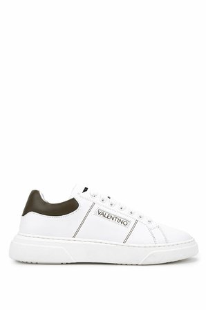Mario Valentino Unisex Hakiki Deri Beyaz Sneakers & Spor Ayakkabı 1040 95S3909  AYK SK25-26 WHITE/MILITARY