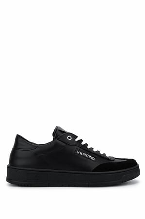 Mario Valentino Erkek Hakiki Deri Siyah Sneakers & Spor Ayakkabı 1040 95S7002 ERK AYK SK25-26 BLACK/BLACK