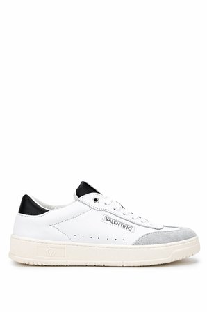 Mario Valentino Erkek Hakiki Deri Beyaz/Siyah Sneakers & Spor Ayakkabı 1040 95S7002 ERK AYK SK25-26 WHITE/BLACK