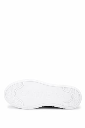 Mario Valentino Kadın Hakiki Deri Siyah Sneakers & Spor Ayakkabı 1040 91V1303 BN AYK SK25-26 BLACK