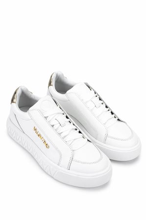 Mario Valentino Kadın Hakiki Deri Beyaz Sneakers & Spor Ayakkabı 1040 91V1303 BN AYK SK25-26 WHITE