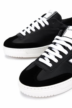 Mario Valentino Kadın Hakiki Deri Siyah/Beyaz Sneakers & Spor Ayakkabı 1040 95S7004 BN AYK SK25-26 BLACK/WHITE