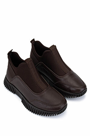 Tamer Tanca Kadın Hakiki Deri Kahverengi Casual Bot 849 40101 BN BOT SK25-26 KAHVE