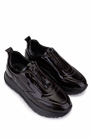 Tamer Tanca Kadın Hakiki Deri Kahverengi Sneakers & Spor Ayakkabı 1107 521 BN AYK SK25-26 KAHVE RUGAN