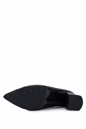 Tamer Tanca Kadın Hakiki Deri Siyah Klasik Ayakkabı 33 2023-1 BN AYK SK25-26 SIYAH YLN