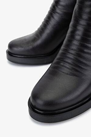 Valmenti Kadın Hakiki Deri Kahverengi Topuklu Bot 231 3452-1 BN BOT SK25-26 KAHVE DR