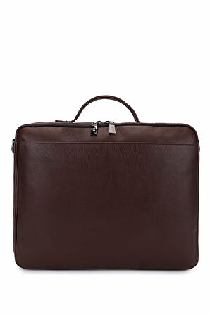 Bruno Rossi Bag Erkek Hakiki Deri Kahverengi Evrak Çantası 1048 330G ERK CNT SK25-26 CAFFE