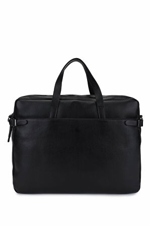 Bruno Rossi Bag Erkek Hakiki Deri Siyah Evrak Çantası 1048 R258 ERK CNT SK25-26 NERO