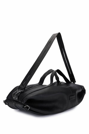 Bruno Rossi Bag Unisex Hakiki Deri Siyah Sırt & El Çantası 1048 R88 CNT SK25-26 NERO