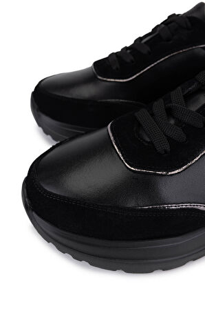 Tamer Tanca Kadın Hakiki Deri Sneakers & Spor Ayakkabı 1107 510 BN AYK SK25-26 SYH SUET/DR/ANT