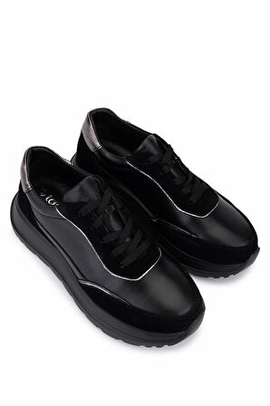 Tamer Tanca Kadın Hakiki Deri Sneakers & Spor Ayakkabı 1107 510 BN AYK SK25-26 SYH SUET/DR/ANT