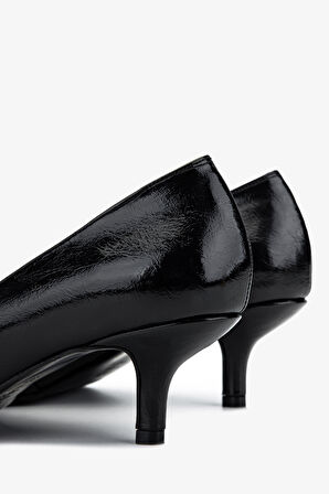 Valmenti Kadın Suni Deri Siyah Topuklu Ayakkabı 1073 0510 BN AYK SK25-26 SIYAH DR