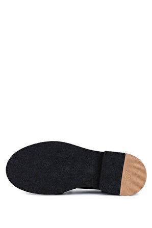 Tamer Tanca Kadın Hakiki Deri Siyah Süet Loafer Ayakkabı 1061 5135 BN AYK SK25-26 SIYAH SUET