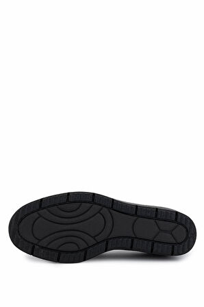 Tamer Tanca Kadın Hakiki Deri Siyah Floter Casual Ayakkabı 1095 SZ504 BN AYK SK25-26 SIYAH FLTR