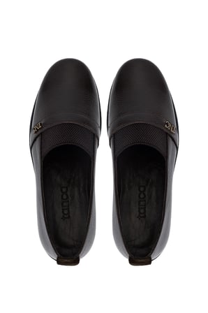 Tamer Tanca Kadın Hakiki Deri Kahverengi Casual Ayakkabı 1095 SZ504 BN AYK SK25-26 KAHVE FLTR