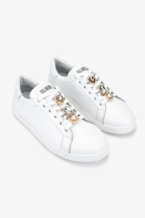 Valmenti Kadın Hakiki Deri Kırık Beyaz Sneakers & Spor Ayakkabı 1116 31-1 BN AYK SK25-26 OFF WHITE FLTR