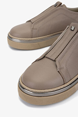 Valmenti Kadın Hakiki Deri Vizon Floter Sneakers & Spor Ayakkabı 1116 410 BN AYK SK25-26 VIZON FLTR