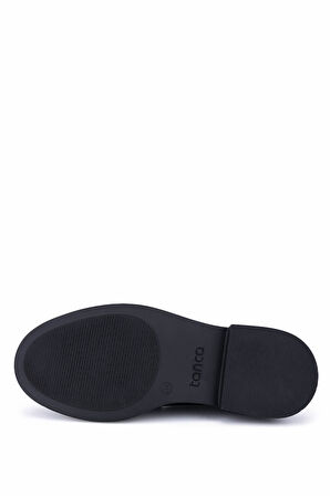 Tamer Tanca Kadın Hakiki Deri Gri Loafer Ayakkabı 488 9000 BN AYK SK25-26 GRI LAOS RGN