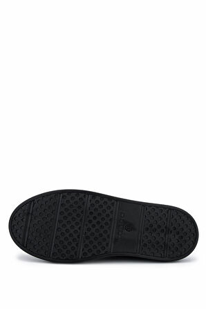 Tamer Tanca Kadın Suni Deri Siyah Rugan Sneakers & Spor Ayakkabı 817 9878 BN AYK SK25-26 SIYAH RGN