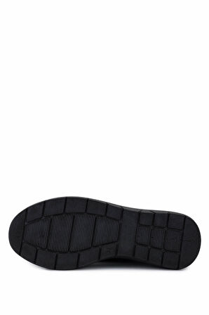 Tamer Tanca Kadın Hakiki Deri Siyah Nubuk Comfort Ayakkabı 824 1209 BN AYK SK25-26 SIYAH NBK