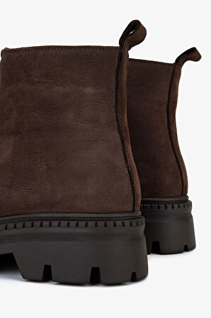 Valmenti Kadın Hakiki Deri Kahverengi Casual Bot 625 111 BN BOT SK25-26 KAHVE/SIYAH