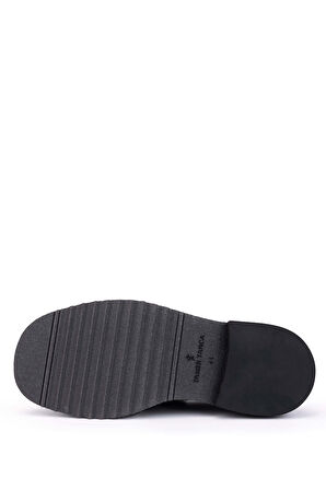 Tamer Tanca Erkek Hakiki Deri Siyah Loafer Ayakkabı 771 65446 ERK AYK SK25-26 SIYAH SPR