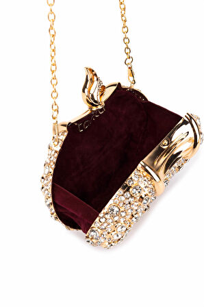 Tamer Tanca Kadın Vegan Sarı Abiye Çanta 1083 033 BN CNT SK25-26 ALTIN