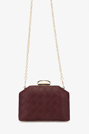 Valmenti Kadın Vegan Bordo Abiye Çanta 1083 025 BN CNT SK25-26 BORDO ORGU