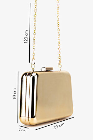 Valmenti Kadın Vegan Sarı Abiye Çanta 1083 027 BN CNT SK25-26 ALTIN