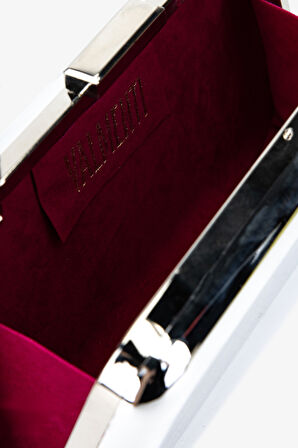 Valmenti Kadın Vegan Gri Abiye Çanta 1083 027 BN CNT SK25-26 GUMUS