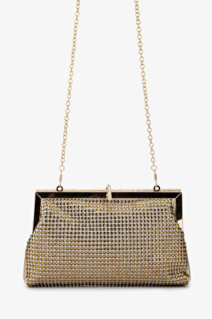 Valmenti Kadın Vegan Sarı Abiye Çanta 1083 028 BN CNT SK25-26 ALTIN