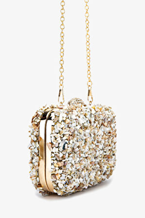 Valmenti Kadın Vegan Bej Abiye Çanta 1083 029 BN CNT SK25-26 BEJ TAS