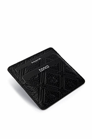 Tamer Tanca Erkek Hakiki Deri Siyah Kartlık 1155 106 ERK KRTLK SK25-26 SIYAH FLTR BSK