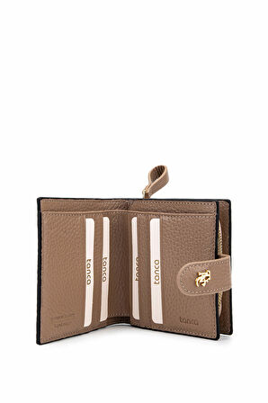 Tamer Tanca Kadın Hakiki Deri Siyah Cüzdan 1155 110 BN CZDN SK25-26 SIYAH FLTR BSK