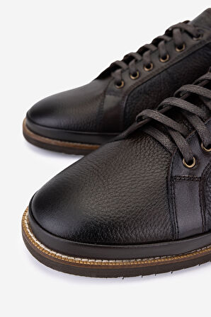 Valmenti Erkek Hakiki Deri Kahverengi Casual Ayakkabı 374 1911 ERK AYK SK25-26 KAHVE FLTR