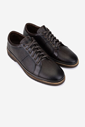 Valmenti Erkek Hakiki Deri Kahverengi Casual Ayakkabı 374 1911 ERK AYK SK25-26 KAHVE FLTR